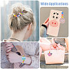 16Pcs 16 Styles Silicone Focal Beads SIL-CA0004-52-7