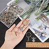 DIY Angel Charm Keychain Making Kits DIY-SC0019-04-3