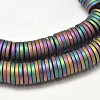 Electroplate Non-magnetic Synthetic Hematite Beads Strands G-I175-20-2