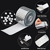 Glitter Resin Hotfix Rhinestone(Hot Melt Adhesive On The Back) OCOR-WH0058-32I-9