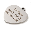 Non-Tarnish 201 Stainless Steel Pendants STAS-L079-26P-01-2