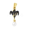 Rack Plating Brass Pendants KK-Q009-03G-06-2