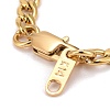 304 Stainless Steel Curb Chains Bracelets BJEW-JB06272-02-3
