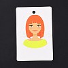Paper Earring Display Cards DIY-B061-05G-3