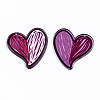 Transparent Acrylic Pendants KY-T022-34-3
