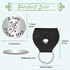 1Pc 304 Stainless Steel Commemorative Coins AJEW-CN0001-43E-2