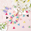 200Pcs Opaque Acrylic Beads MACR-SC0002-41-4