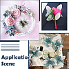 Handmade Silk Cloth Artificial Leaf AJEW-WH20070-073D-6