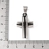 304 Stainless Steel Pendants STAS-H330-17BP-3
