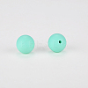 Round Silicone Focal Beads SI-JX0046A-38-2