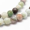Natural Flower Amazonite Beads Strands G-D840-24-8mm-3