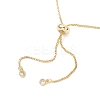 Natural Cultured Freshwater Pearl Beads Slider Bracelets BJEW-JB13345-02-4