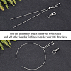 12Pcs 2 Style Adjustable 304 Stainless Steel Bracelet Making MAK-UN0001-22-4