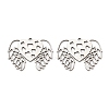 201 Stainless Steel Pendants STAS-Z162-04P-1