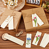 DIY Wood Bookmarks Making Kits WOOD-SP0001-21D-4