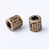 Tibetan Style Alloy Spacer Beads TIBE-Q063-67AB-NR-1