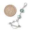 Alloy Planet Pendant Decorations HJEW-JM02679-3
