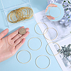 50Pcs Brass Linking Rings KK-SP0002-12B-3