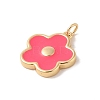 Rack Plating Brass Enamel Pendants KK-Z047-02A-RS-2