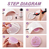 4Pcs 4 Style DIY Mobile Phone Holders Silicone Mold DIY-MP0001-12-4