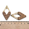 Walnut Wood Pendants FIND-Z050-02I-3