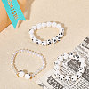 40Pcs 2 Styles Handmade Porcelain Beads PORC-CA0001-19-6
