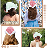3Pcs 3 Styles Lace Triming Cloth Headbands for Women OHAR-CY0001-18-5