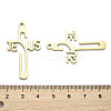 304 Stainless Steel Pendants STAS-B054-03G-3