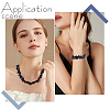 1 Strand Natural Black Stone Beads Strands G-BBC0001-21-5