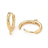 Rack Plating Eco-friendly Brass Hoop Earring Findings LS-KK-D075-03G-RS-2