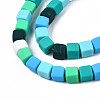 Handmade Polymer Clay Beads Strands CLAY-N008-060-03-3