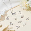 80PCS 10Style Tibetan Style Alloy Pendants TIBEP-AR0001-11-4