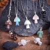 Natural Sodalite Pendants PALLOY-SW0004-10-5