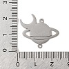Tarnish Resistant 304 Stainless Steel Hollow Connector Charms LS-STAS-Z069-04P-3