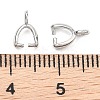 SHEGRACE Brass Ice Pick Pinch Bails XGRQ1U155-370P-3