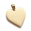 304 Stainless Steel Mirror Polished Finish Stamping Blank Tag Pendants STAS-F214-02G-1