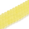 Transparent Glass Beads Strands EGLA-A044-T8mm-MD29-1