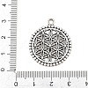 Tibetan Style Alloy Pendants AL-CBA1187-16AS-3