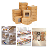 Kraft Paper Candy Storage Box CON-WH0084-90A-6
