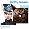 120Pcs 12 Style Teardrop Horse Eye Square Sew on Rhinestone RGLA-DC0001-03-6