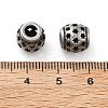 304 Stainless Steel European Beads STAS-V008-39AS-3