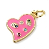Rack Plating Brass Pendants KK-M271-03G-2