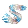 Electroplate Glass Beads Strands EGLA-D300-06-6mm-07-1