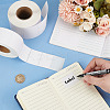 2 Rolls 2 Styles Rectangle Paper Thermal Printable Label Stickers STIC-BC0001-06-3