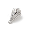 Brass Micro Pave Cubic Zirconia Pendants LS-KK-D283-18P-2
