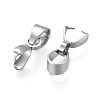 Tarnish Resistant 304 Stainless Steel Pinch Bails LS-X-STAS-K146-090-2.5x14-2