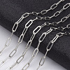 Brass Paperclip Chains X-CHC-S008-001B-P-4