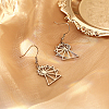 Non-Tarnish 304 Stainless Steel Dangle Earring DE3175-2-2