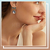 8Pcs 304 Stainless Steel Stud Earrings Findings EJEW-BBC0001-87-4