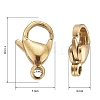 Ion Plating(IP) 316L Surgical Stainless Steel Lobster Claw Clasps LS-STAS-H353-C-02G-A-3